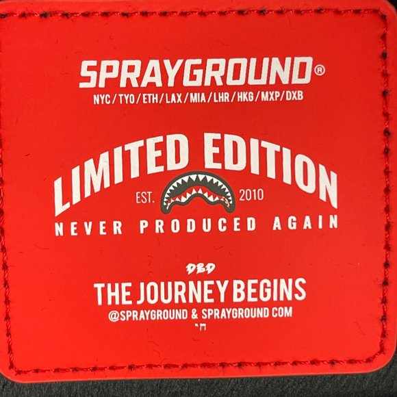 New Sprayground Star Wars Death Shark DLXV Backpack - Picture 8 of 11